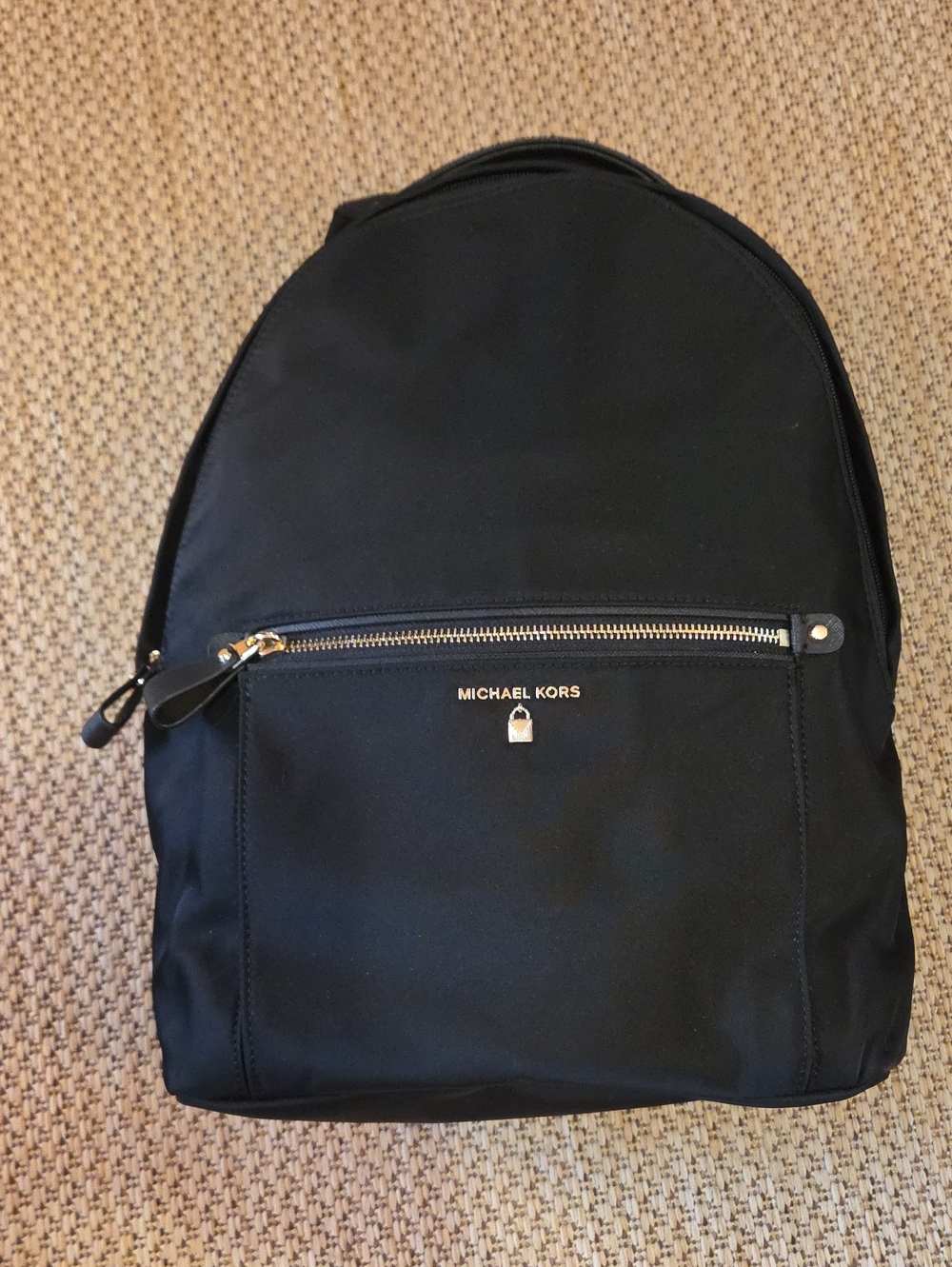 NWOT Michael Kors Kelsey Nylon & Leather Backpack